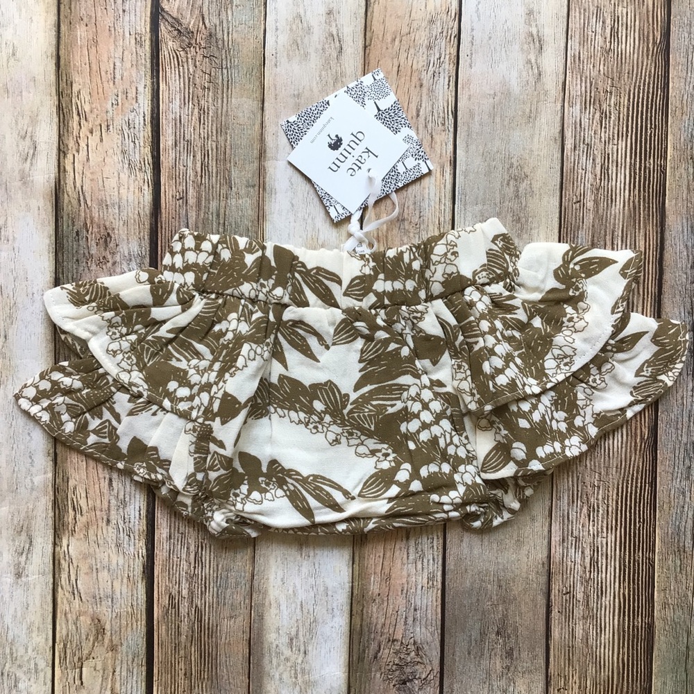 NWT Kate Quinn Fennel Lily Double Ruffle Bloomer